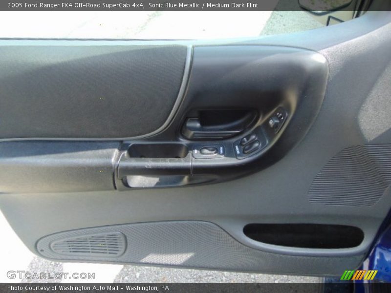 Sonic Blue Metallic / Medium Dark Flint 2005 Ford Ranger FX4 Off-Road SuperCab 4x4