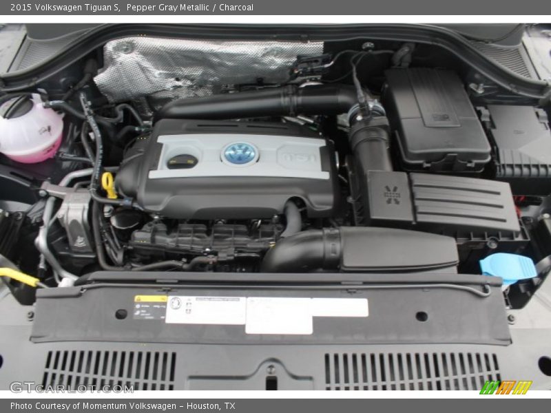 Pepper Gray Metallic / Charcoal 2015 Volkswagen Tiguan S