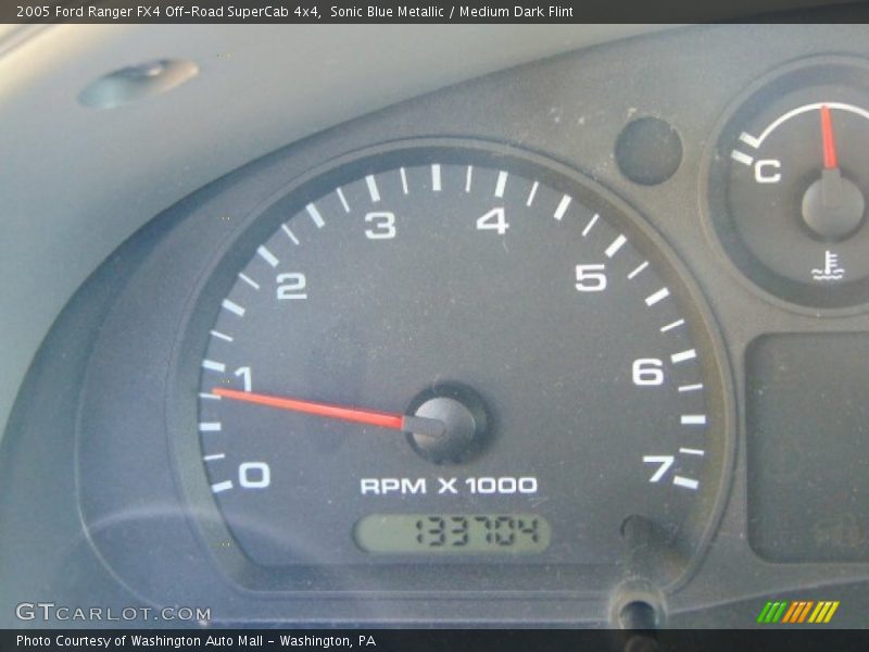 Sonic Blue Metallic / Medium Dark Flint 2005 Ford Ranger FX4 Off-Road SuperCab 4x4