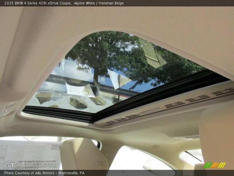 Sunroof of 2015 4 Series 428i xDrive Coupe