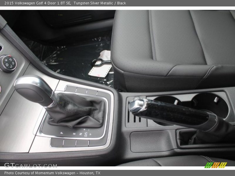 Tungsten Silver Metallic / Black 2015 Volkswagen Golf 4 Door 1.8T SE