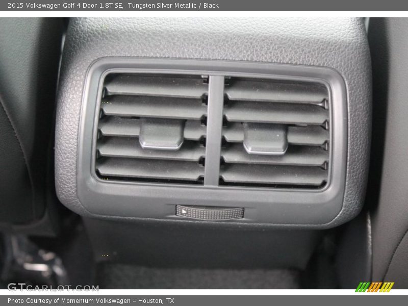 Tungsten Silver Metallic / Black 2015 Volkswagen Golf 4 Door 1.8T SE