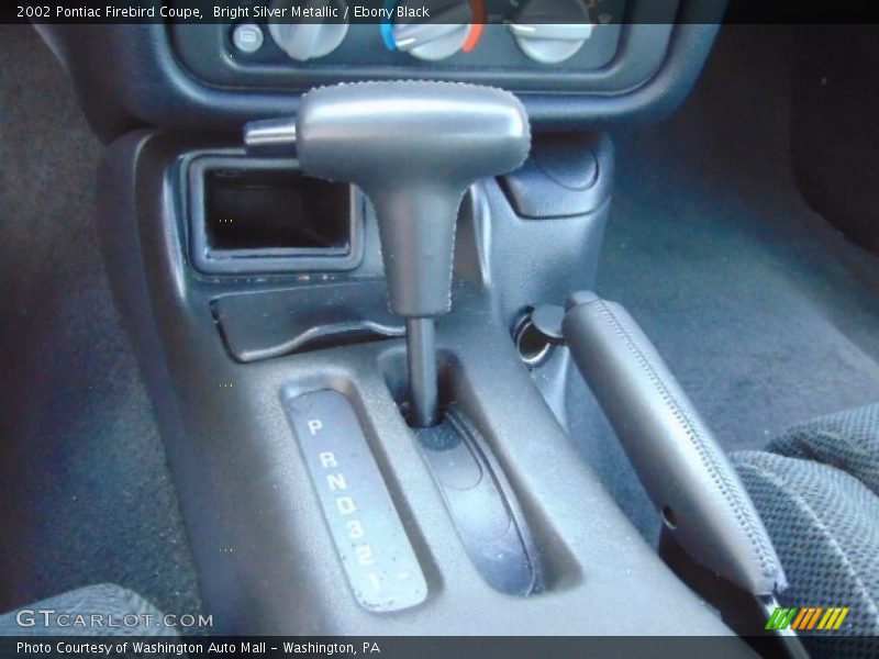 Bright Silver Metallic / Ebony Black 2002 Pontiac Firebird Coupe