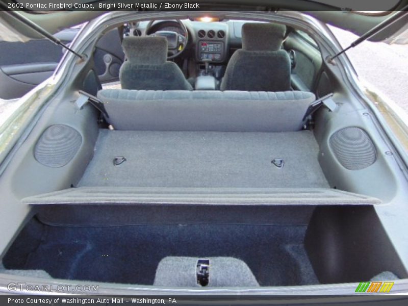 Bright Silver Metallic / Ebony Black 2002 Pontiac Firebird Coupe