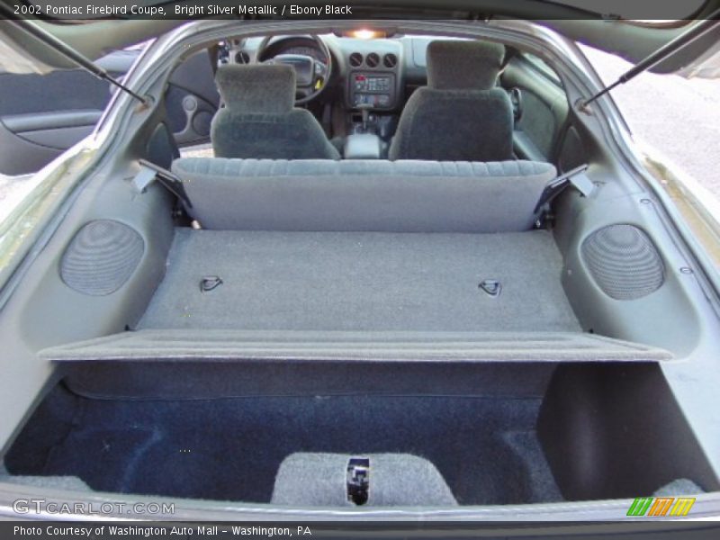 Bright Silver Metallic / Ebony Black 2002 Pontiac Firebird Coupe