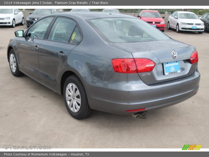 Platinum Gray Metallic / Titan Black 2014 Volkswagen Jetta S Sedan