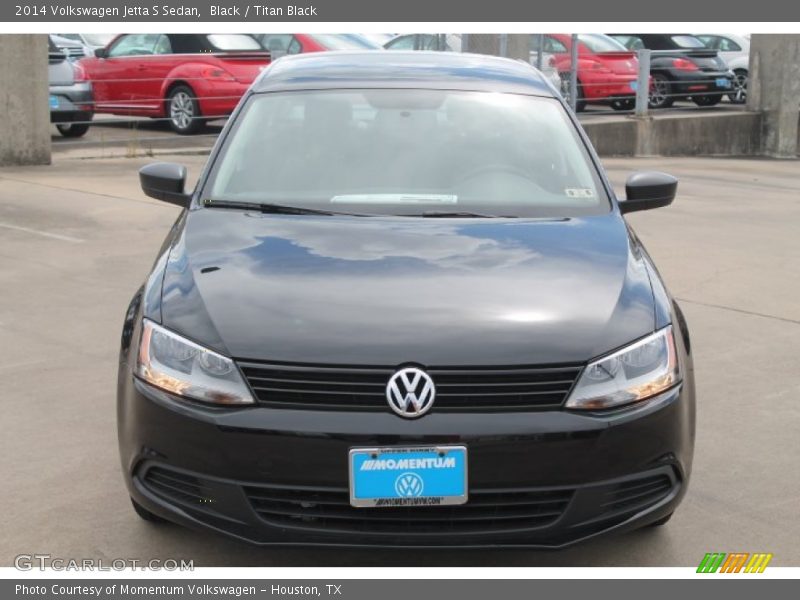 Black / Titan Black 2014 Volkswagen Jetta S Sedan