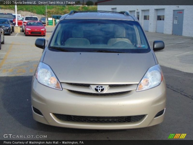 Desert Sand Mica / Taupe 2010 Toyota Sienna LE