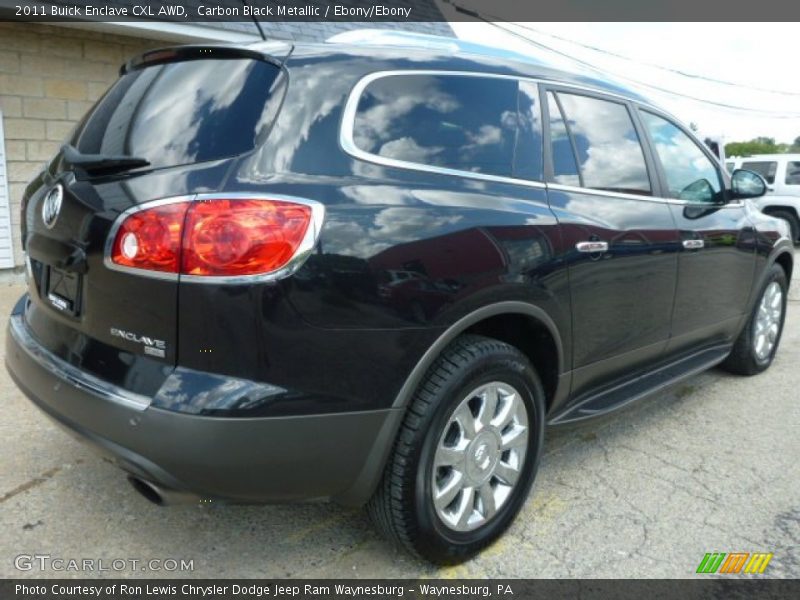 Carbon Black Metallic / Ebony/Ebony 2011 Buick Enclave CXL AWD
