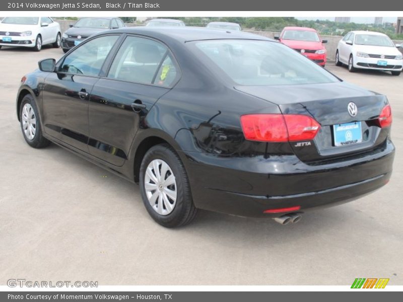 Black / Titan Black 2014 Volkswagen Jetta S Sedan