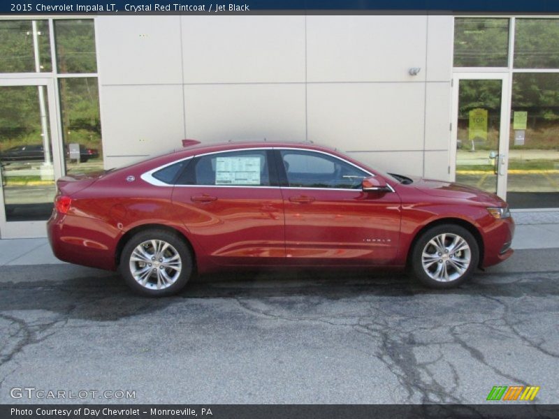 Crystal Red Tintcoat / Jet Black 2015 Chevrolet Impala LT