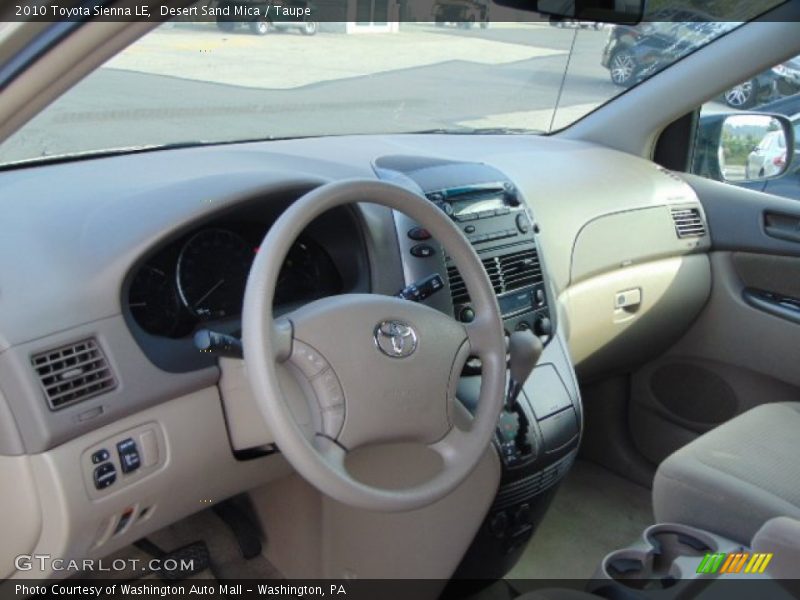 Desert Sand Mica / Taupe 2010 Toyota Sienna LE