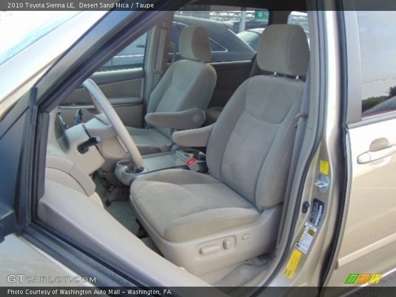 Desert Sand Mica / Taupe 2010 Toyota Sienna LE