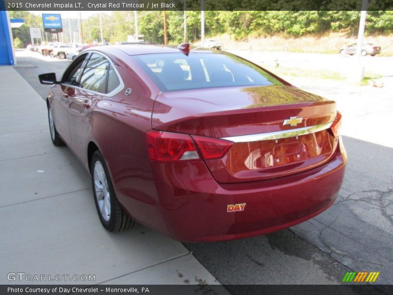 Crystal Red Tintcoat / Jet Black 2015 Chevrolet Impala LT