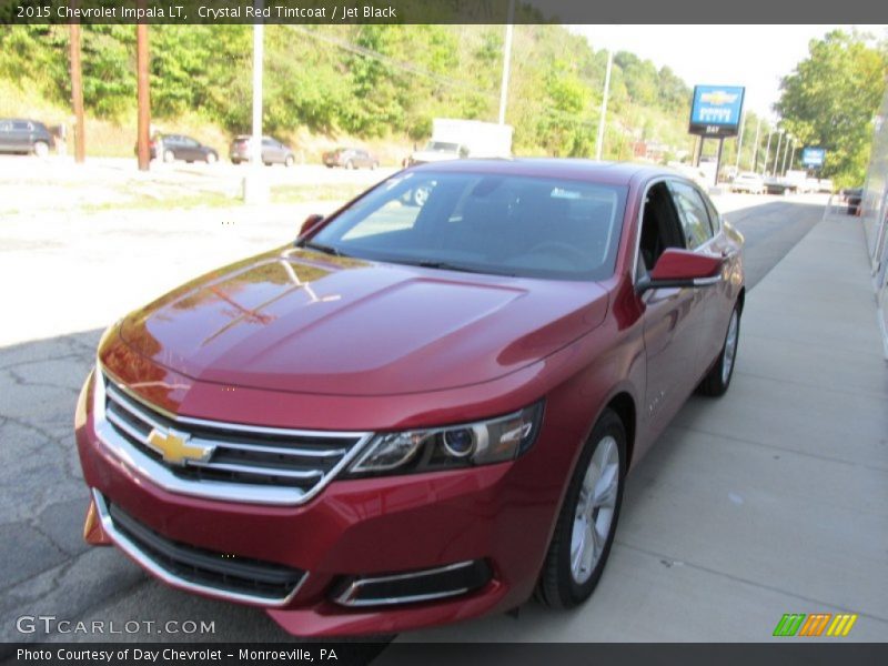 Crystal Red Tintcoat / Jet Black 2015 Chevrolet Impala LT