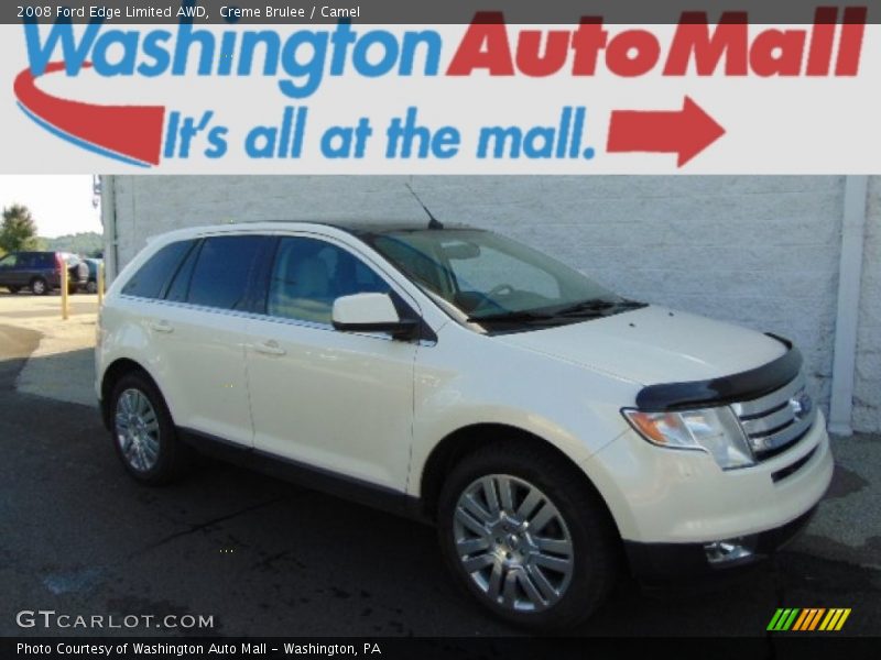 Creme Brulee / Camel 2008 Ford Edge Limited AWD