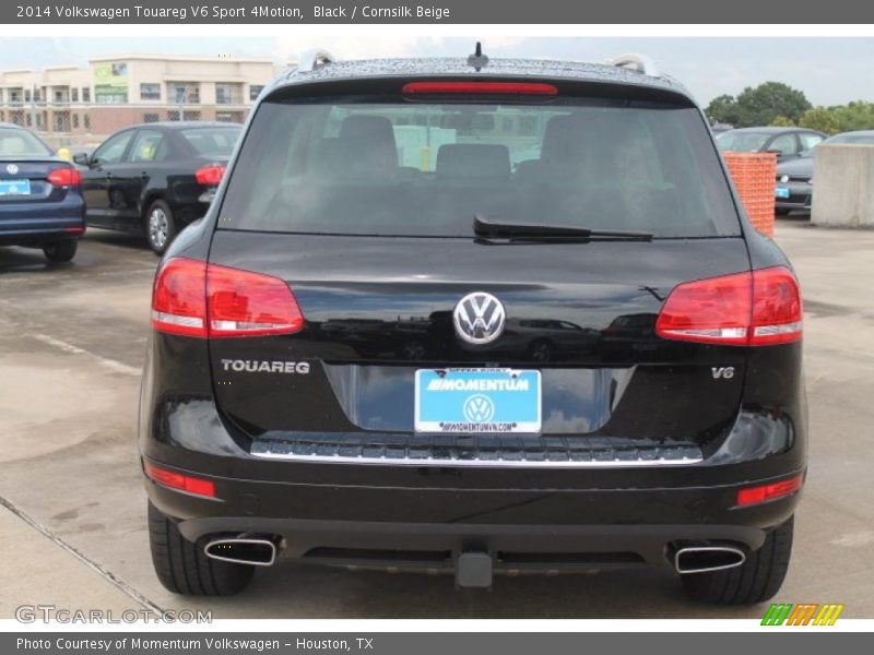Black / Cornsilk Beige 2014 Volkswagen Touareg V6 Sport 4Motion