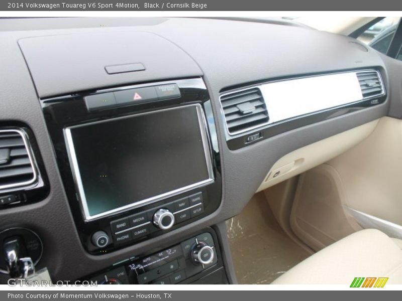Black / Cornsilk Beige 2014 Volkswagen Touareg V6 Sport 4Motion