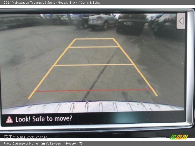 Black / Cornsilk Beige 2014 Volkswagen Touareg V6 Sport 4Motion