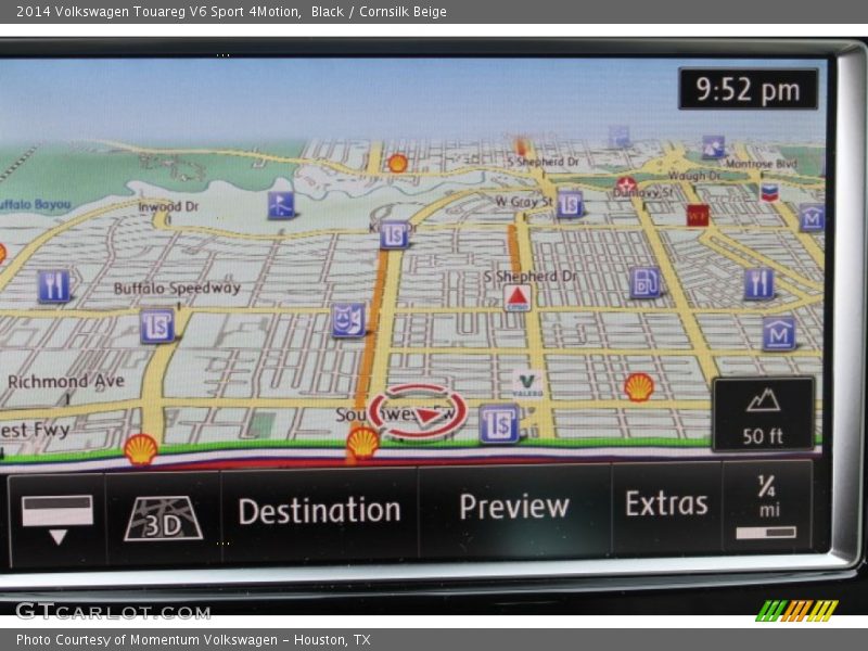 Black / Cornsilk Beige 2014 Volkswagen Touareg V6 Sport 4Motion