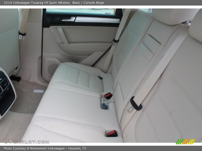 Black / Cornsilk Beige 2014 Volkswagen Touareg V6 Sport 4Motion