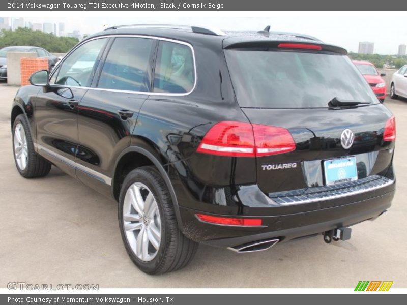 Black / Cornsilk Beige 2014 Volkswagen Touareg TDI Executive 4Motion