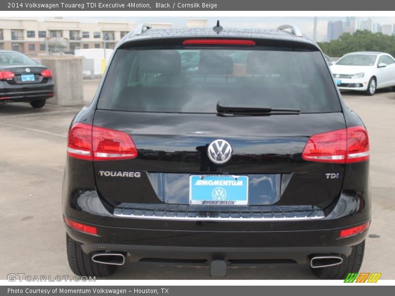 Black / Cornsilk Beige 2014 Volkswagen Touareg TDI Executive 4Motion
