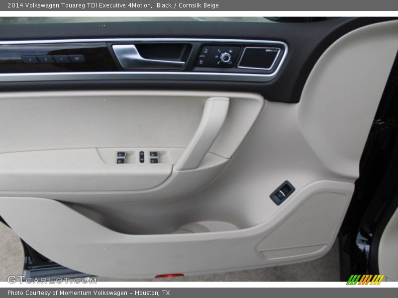 Black / Cornsilk Beige 2014 Volkswagen Touareg TDI Executive 4Motion