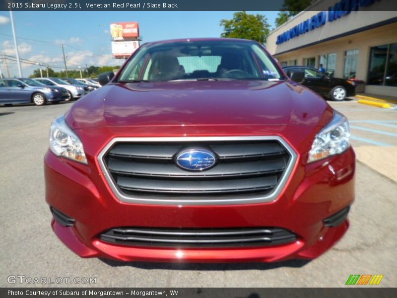 Venetian Red Pearl / Slate Black 2015 Subaru Legacy 2.5i