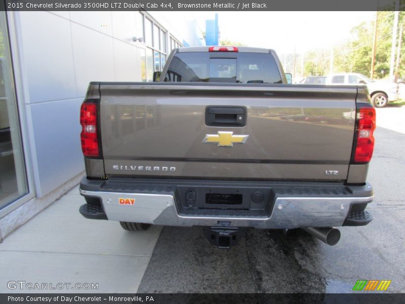 Brownstone Metallic / Jet Black 2015 Chevrolet Silverado 3500HD LTZ Double Cab 4x4