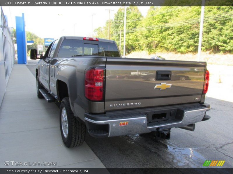 Brownstone Metallic / Jet Black 2015 Chevrolet Silverado 3500HD LTZ Double Cab 4x4