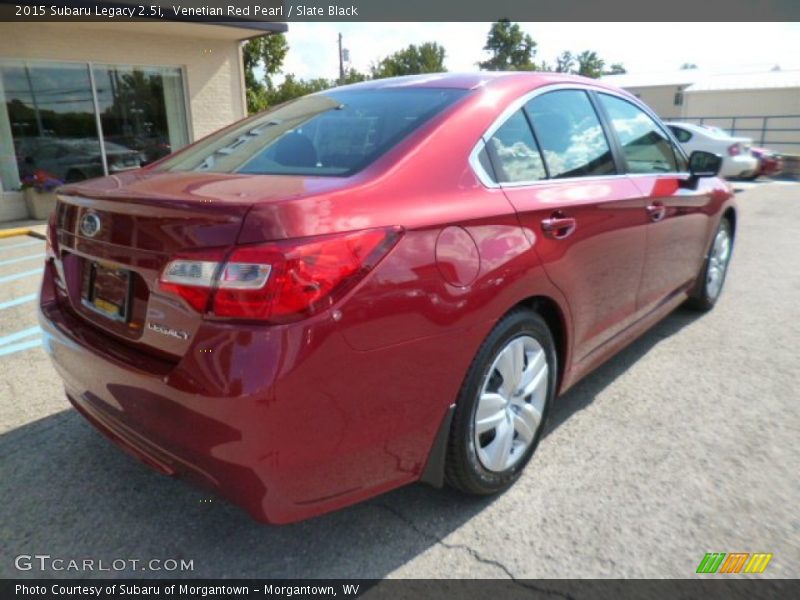 Venetian Red Pearl / Slate Black 2015 Subaru Legacy 2.5i