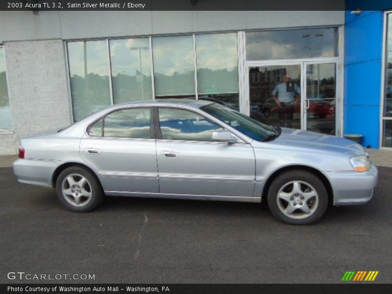 Satin Silver Metallic / Ebony 2003 Acura TL 3.2