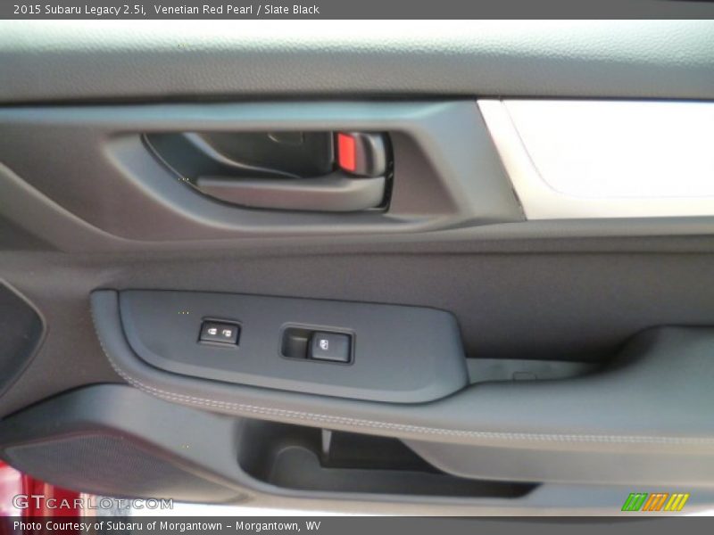 Venetian Red Pearl / Slate Black 2015 Subaru Legacy 2.5i