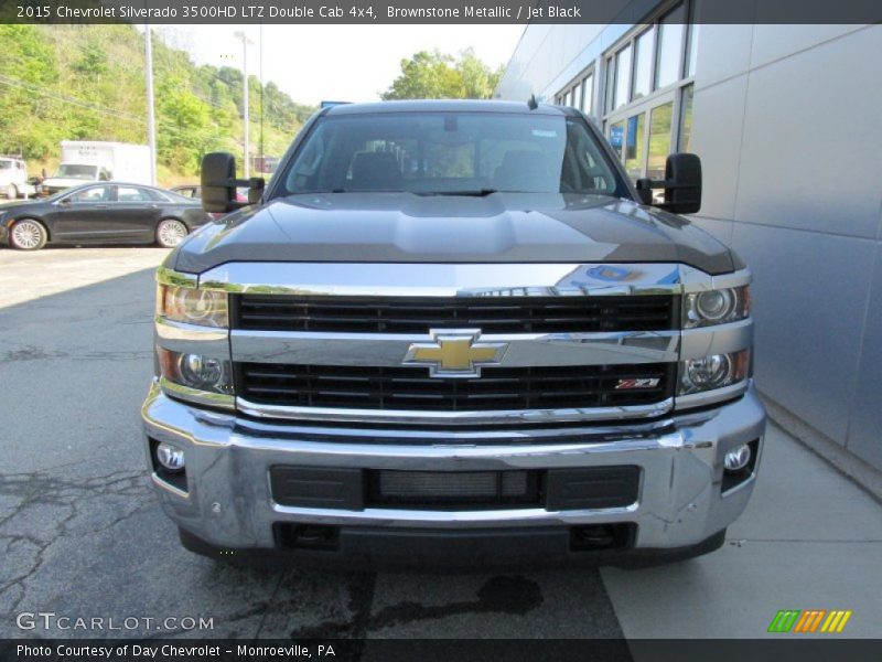 Brownstone Metallic / Jet Black 2015 Chevrolet Silverado 3500HD LTZ Double Cab 4x4