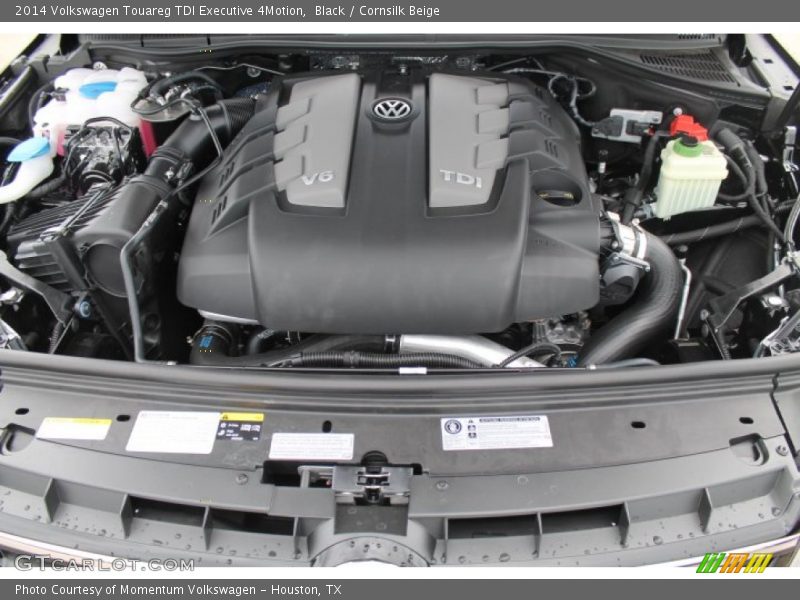 Black / Cornsilk Beige 2014 Volkswagen Touareg TDI Executive 4Motion