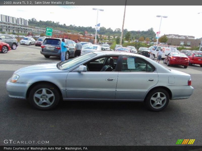 Satin Silver Metallic / Ebony 2003 Acura TL 3.2
