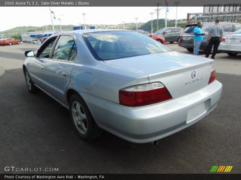 Satin Silver Metallic / Ebony 2003 Acura TL 3.2