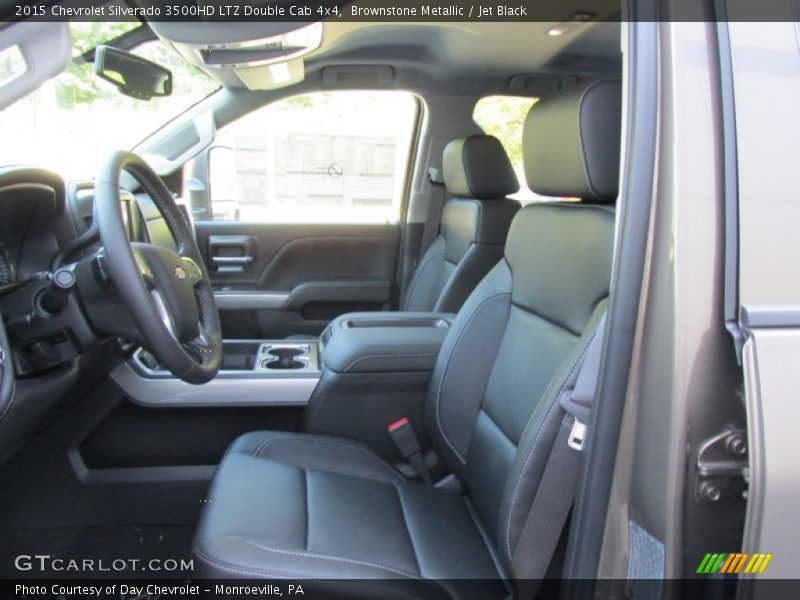 Brownstone Metallic / Jet Black 2015 Chevrolet Silverado 3500HD LTZ Double Cab 4x4