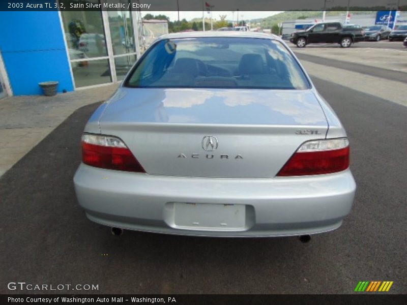 Satin Silver Metallic / Ebony 2003 Acura TL 3.2