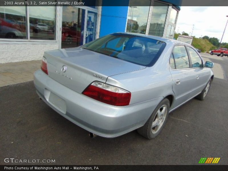 Satin Silver Metallic / Ebony 2003 Acura TL 3.2