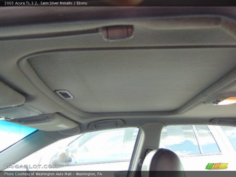 Satin Silver Metallic / Ebony 2003 Acura TL 3.2