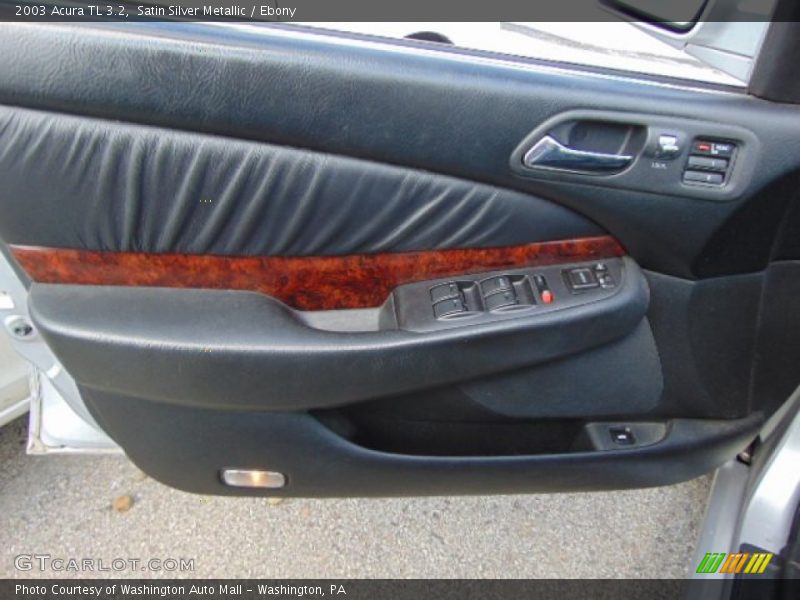 Satin Silver Metallic / Ebony 2003 Acura TL 3.2