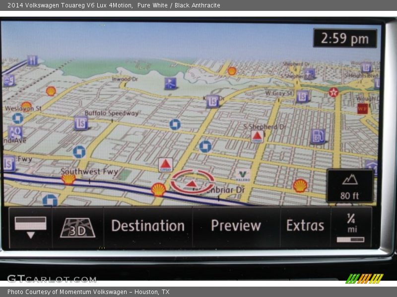 Pure White / Black Anthracite 2014 Volkswagen Touareg V6 Lux 4Motion