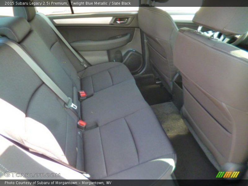 Twilight Blue Metallic / Slate Black 2015 Subaru Legacy 2.5i Premium