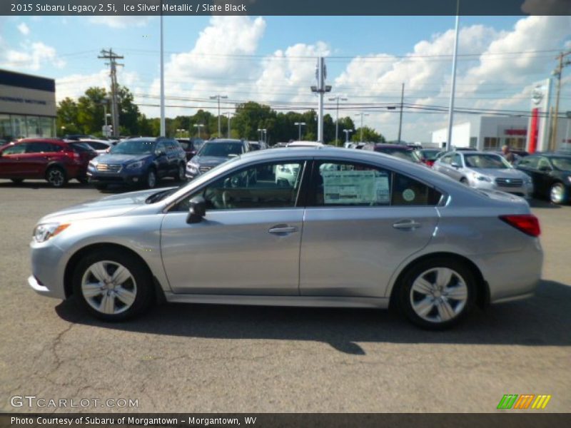 Ice Silver Metallic / Slate Black 2015 Subaru Legacy 2.5i