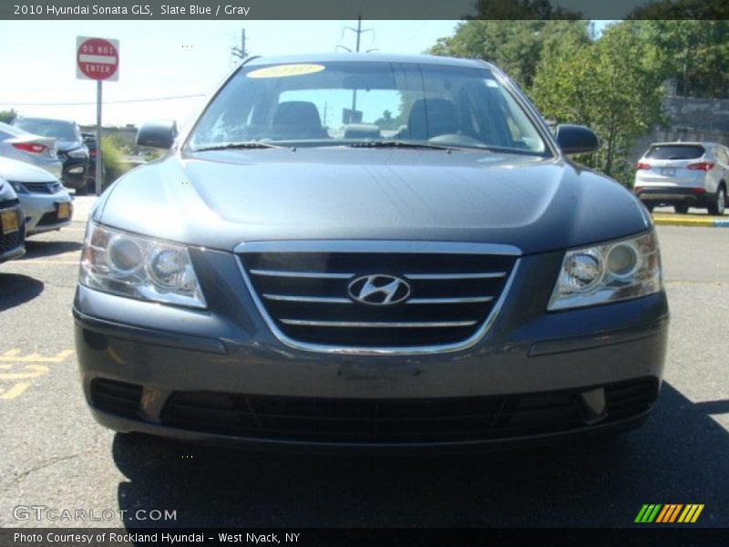 Slate Blue / Gray 2010 Hyundai Sonata GLS
