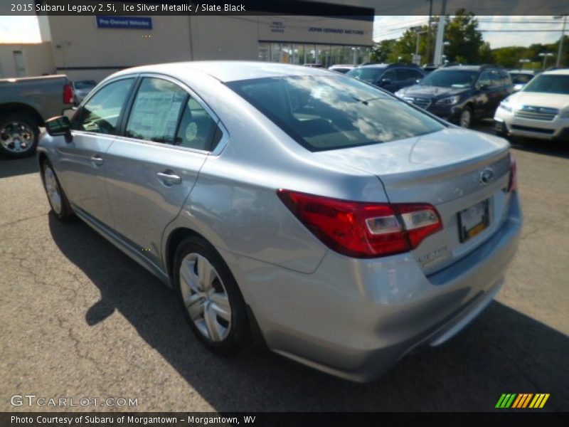 Ice Silver Metallic / Slate Black 2015 Subaru Legacy 2.5i