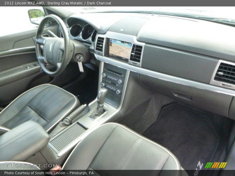 Sterling Gray Metallic / Dark Charcoal 2012 Lincoln MKZ AWD
