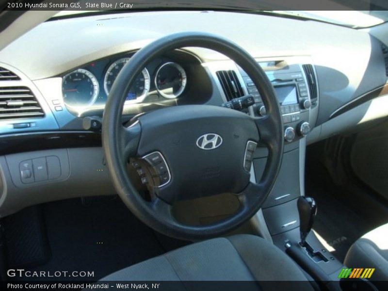 Slate Blue / Gray 2010 Hyundai Sonata GLS